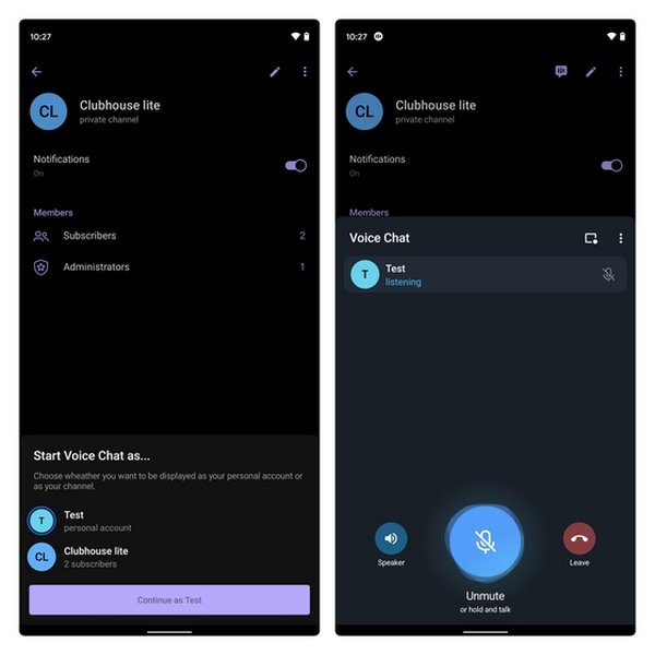 روش ساخت ویس چت در تلگرام