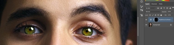 تغییر رنگ چشم در فتوشاپ (تغییر رنگ چشم مشکی در فتوشاپ)