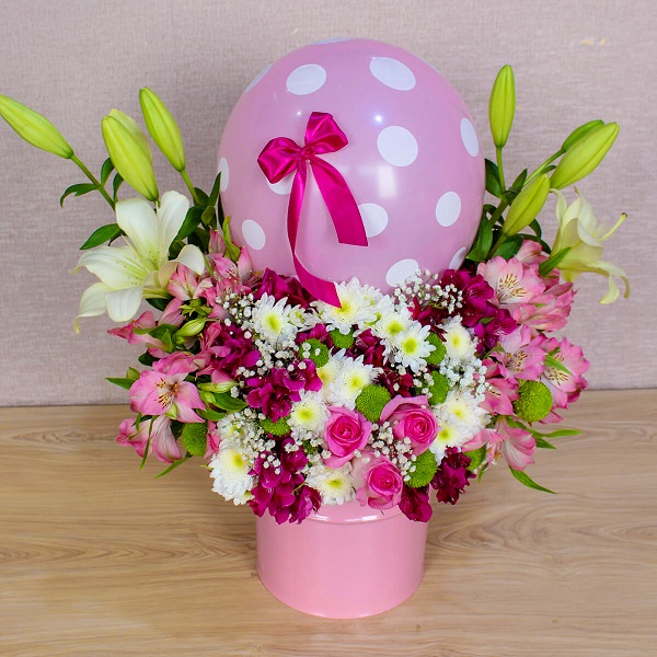 خرید گل برای تولد خانم