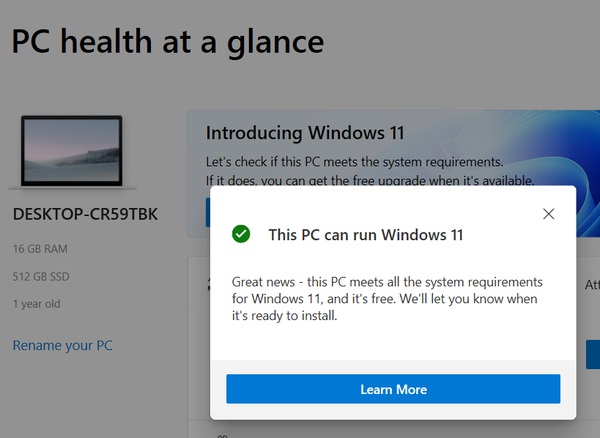 رفع ارور This PC Can’t Run Windows 11