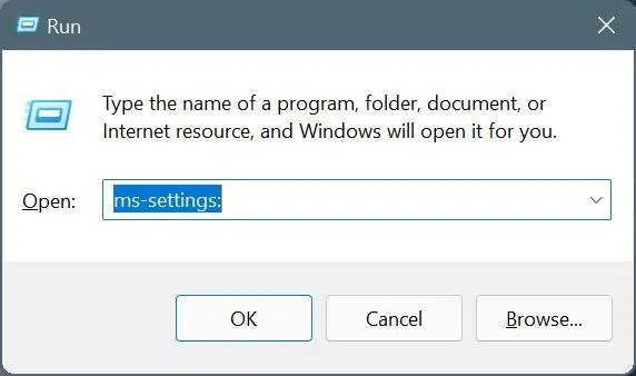 دسترسی به تنظیمات ویندوز 11