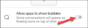 حذف Bubble Notification از صفحه گوشی اندروید