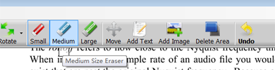 نحوه کار با PDF eraser