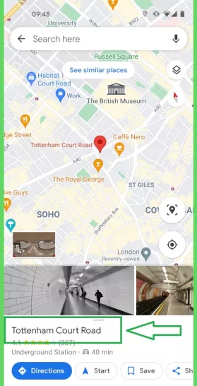 اشتراک گذاری موقعیت مکانی در گوگل مپ