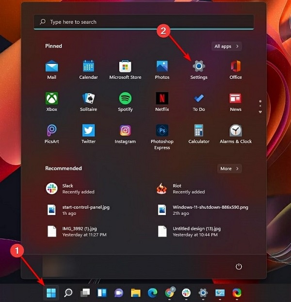 مشکل خاموش نشدن لپ تاپ در ویندوز 11