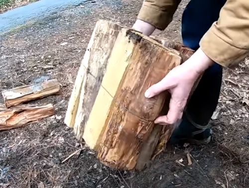 ساخت اجاق سفری با چوب