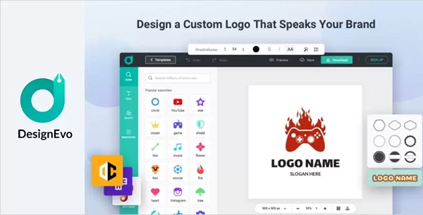 دانلود نرم افزار طراحی لوگو برای ویندوز 10