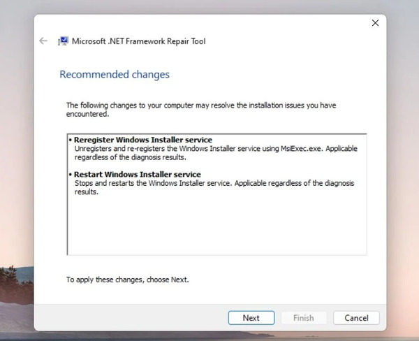 حل مشکل نصب net framework در ویندوز 11