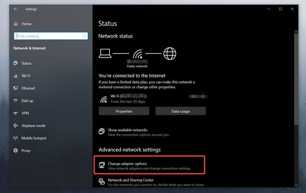 ارور Windows Can't Connect To This Network