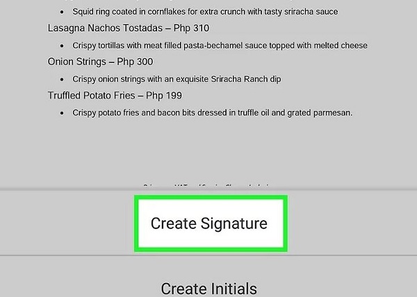 تعریف امضا در ایمیل آیفون با استفاده از Adobe Sign