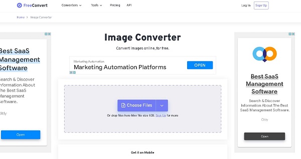 تبدیل فرمت عکس به ico آنلاین Freeconvert