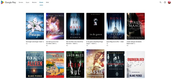 بانک کتاب Google Play Books