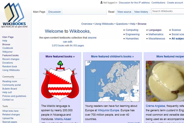 دانلود کتاب آشپزی از Wikibooks
