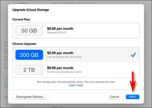 رفع ارور  iCloud  Storage Almost Full