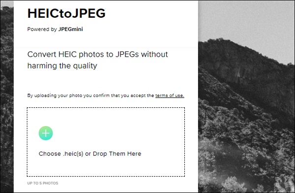 تبدیل HEIC به JPG در ویندوز 10 و 11 به صورت آنلاین